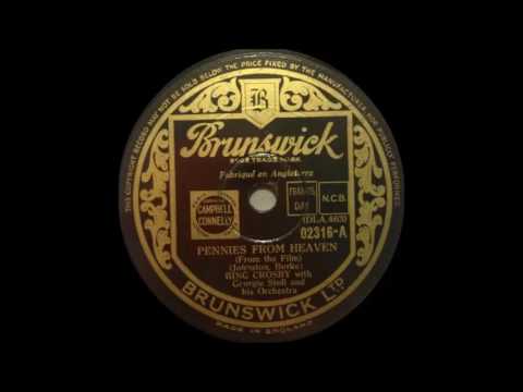 Bing Crosby - Pennies from Heaven [facts/lyrics in description]