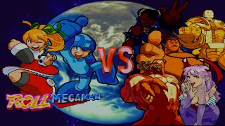 Marvel vs. Capcom (Sega Dreamcast): All Secret Character Battles in Arcade Mode as Roll & Mega Man