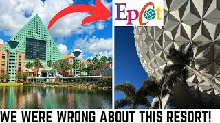 Walt Disney World Swan & Dolphin & EPCOT - we were wrong about this resort! 