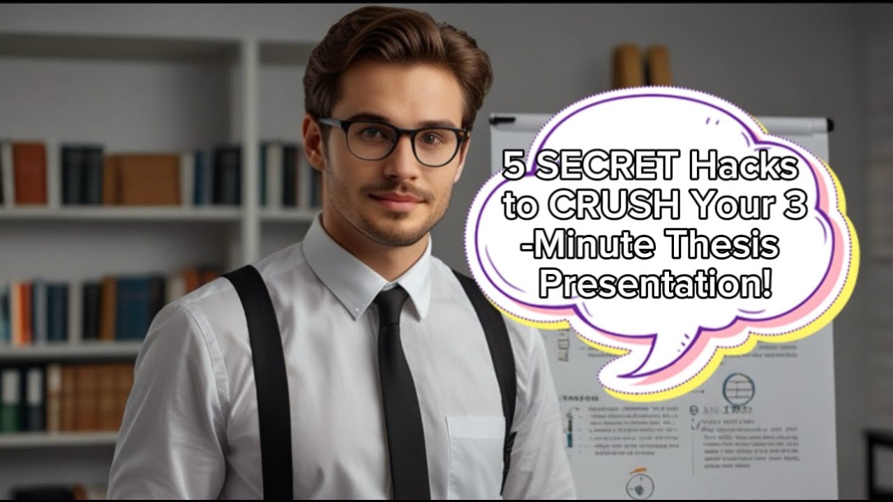 SECRET Presentation Hacks to CRUSH Your 3-Minute Thesis and WIN Big!