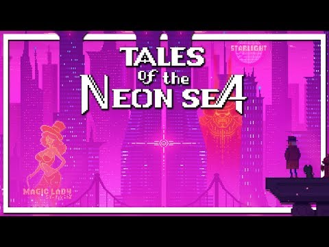 Tales Of The Neon Sea | Beautiful Pixel Art Cyber Dystopia Detective RPG (Gameplay) Video