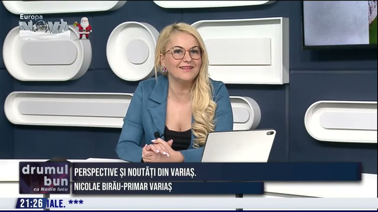 ( VIDEO)-emisiune integrala - Drumul Bun cu Nadia Iucu. Invitat: Nicolae Birau, primarul comunei Varias