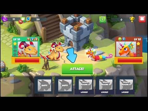 * Let's play * Attack Enchant Dragon Battie - Dragon Mania Legends | Part 13 HD (iOS/Android)#13