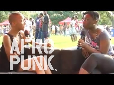 Tamar Kali - Interview at the 2008 AFROPUNK Festival