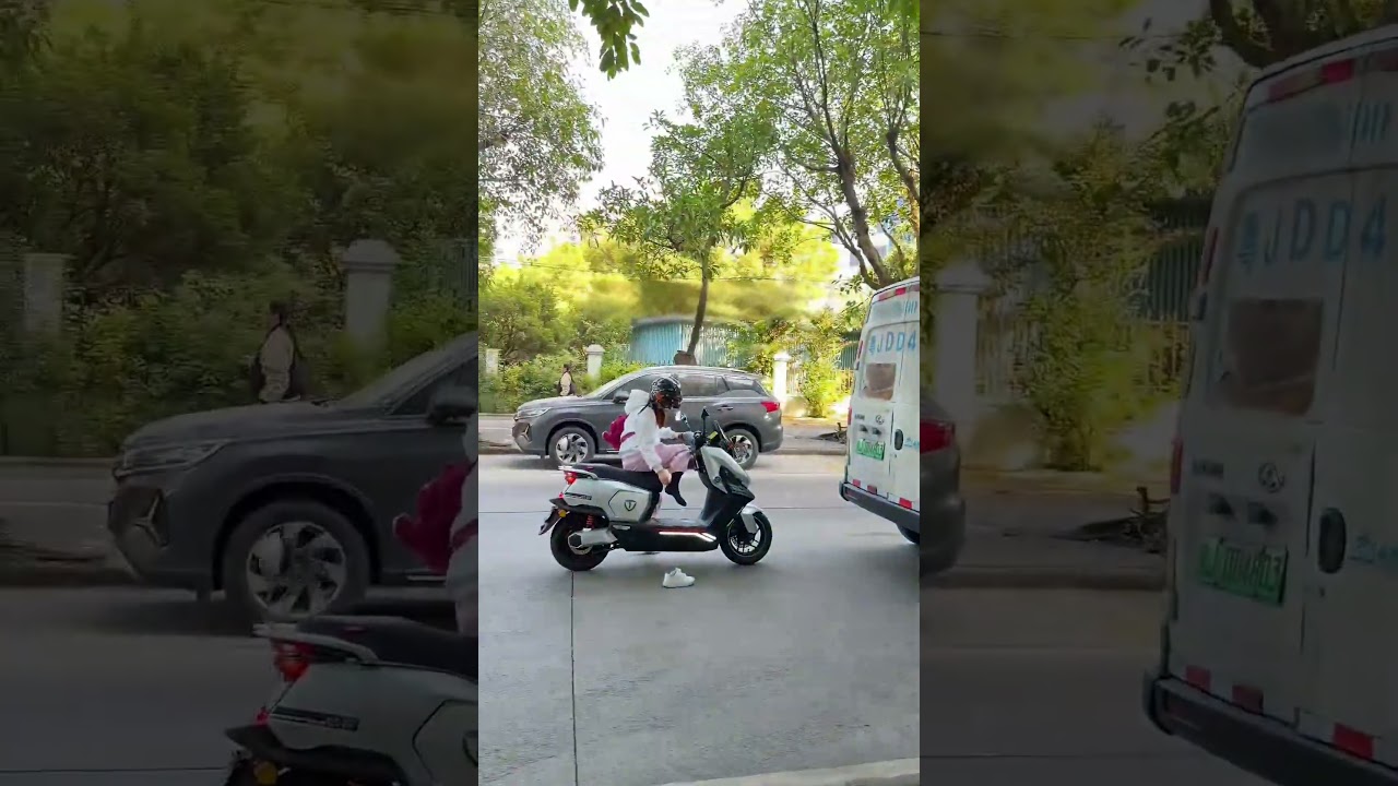 Small Size, Big Moves 😎🏍️ | Tiny Rider City Control #tinyrider #tinygirl #bmwr1250gs #twowheels