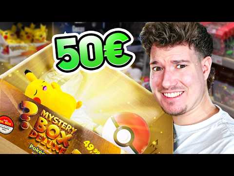 I bought the €50 Pokémon Mystery Box at Müller...😭