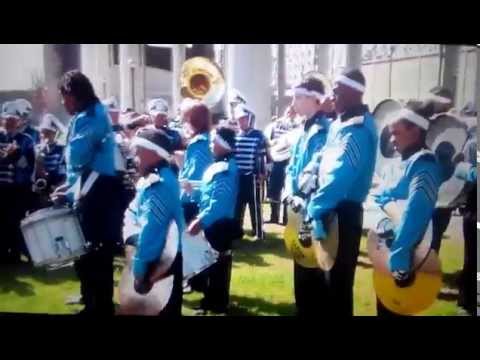 Beaumont central vs West st mary drumline battle
