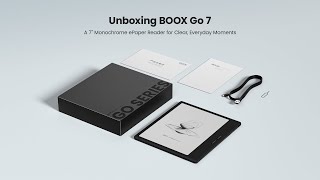 Unboxing máy đọc sách BOOX Go 7