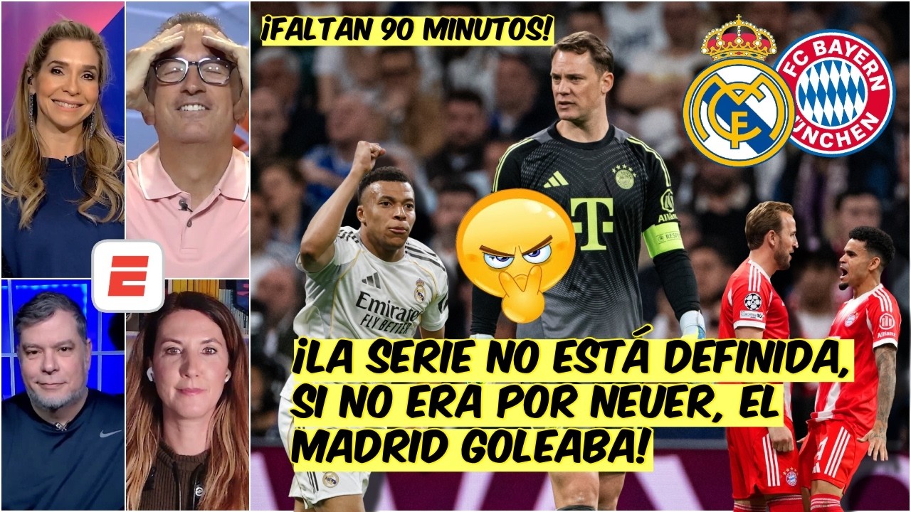 Bayern FUE SUPERIOR pero Real Madrid ESTÁ VIVO. Sin NEUER, lo ganaban los de ARBELOA | Exclusivos