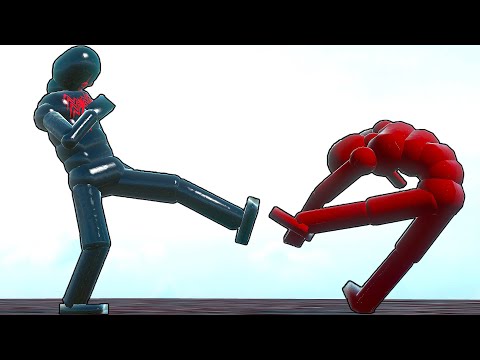 RED VENOM BATTLE ACTIVE RAGDOLLS DEATH RUN - Overgrowth