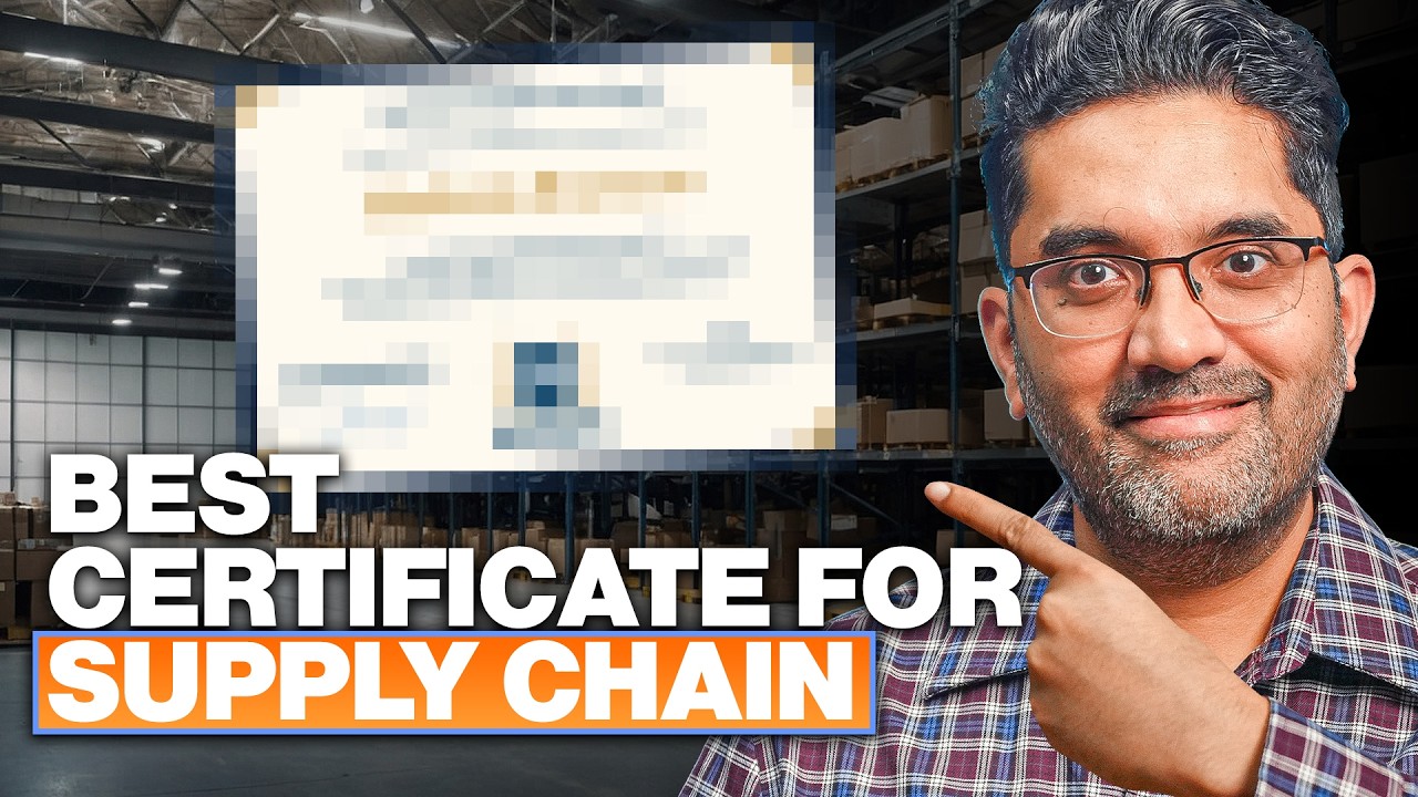 THIS Is the Best Supply Chain Certification to Get Hired FAST