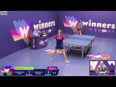 Winners League  14.08.21   Palazhchenko Yuliia - Vynokurova Natalia  18:00