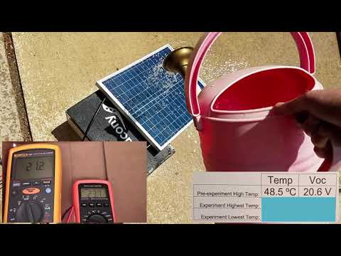 Temperature Voc Relationship Video