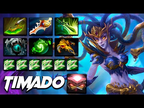 TIMADO MEGA MEDUSA - Dota 2 Pro Gameplay [Watch & Learn]