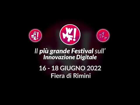 WMF2022 trailer - June 16 to 18th - Rimini Expo Centre &amp; Online