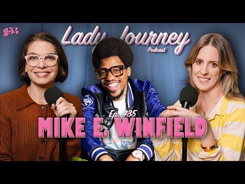 Mike E. Winfield on Vegan Comedy Life & Getting More Adventurous | Ep 435 | Lady Journey Podcast