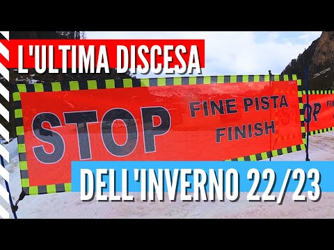 A última descida de Lagazuoi na chamada