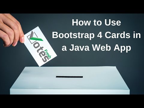 FreshVotes 44 - Creating Cards with Bootstrap 4