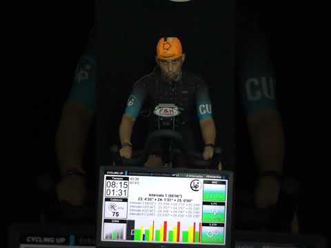Clase Virtual Nº32.60' Directo Cycling Up - 5 Intervalos Progresivos Ciclo Indoor by David Aguado