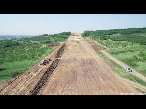 Aszaló-Boszorkány lelőhely drónfelvétele