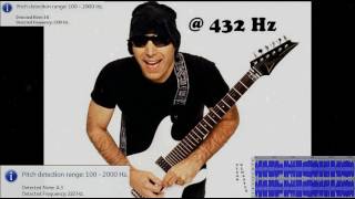 "Best of" @ 432 Hz: Joe Satriani