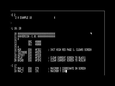 Apple II Game Programming Episode 5