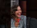 Maggie Gyllenhaal with Stephen Colbert 😂#short