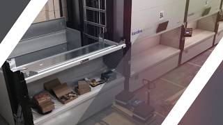 Week 1 - The installation of 6 new Kardex Remstar Machines at the Leicester Logistics Centre.