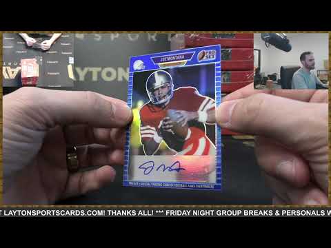 2021 Leaf Pro Set Metal Football Hobby 10 Box Case Break #3