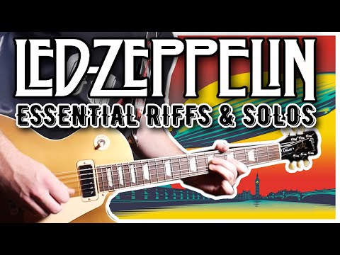 Led Zeppelin | Essential Riffs & Solos Medley