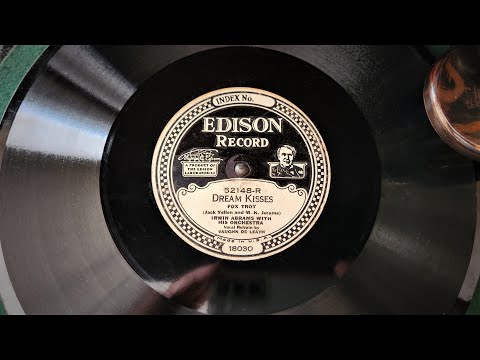 "Dream Kisses" ~ Irwin Abrams Orch v. Vaughn De Leath - 1927 Electric Diamond Disc (A150 Phonograph)