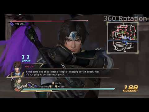 Zhao Yun Gameplay | Dynasty Warriors 8 Xtreme Legends
