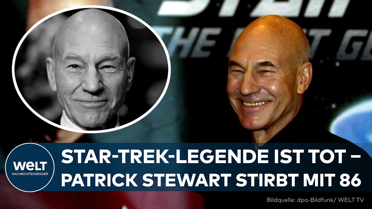 CAPTAIN PICARD TOT: Trauer auf USS Enterprise ‒ Star-Trek-Legende Patrick Stewart stirbt mit 86