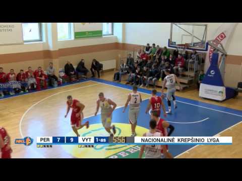 NKL: „MRU-PERLAS“ - „VYTIS“ rungtynių įrašas 2015-10-24