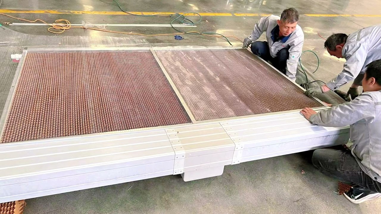 Evaporative Cooling Pad With Aluminum Frame/PVC Frame