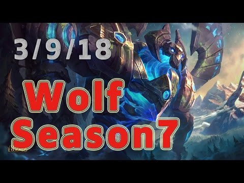 SKT T1 Wolf Galio Support vs Lulu Patch 7.6