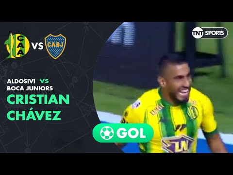 Cristian Chávez (1-1) Aldosivi vs Boca Juniors | Fecha 25 - Superliga Argentina 2018/2019