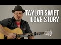 Taylor Swift Love Story Acoustic Guitar Lesson + Tutorial