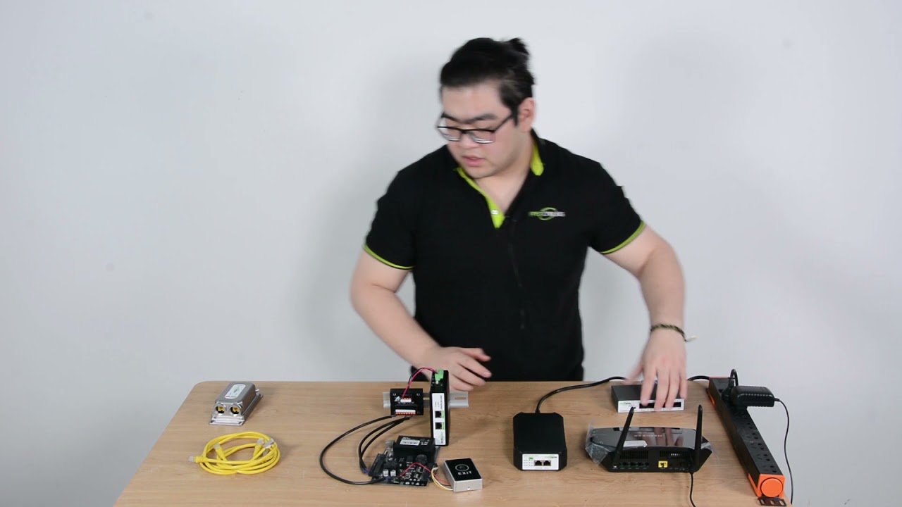 Use PoE to Power the Access Control System