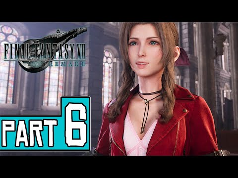 Final Fantasy VII Remake Walkthrough Part 6 (PS4 Pro) FULL GAME No Commentary @ 1080p ᴴᴰ ✔