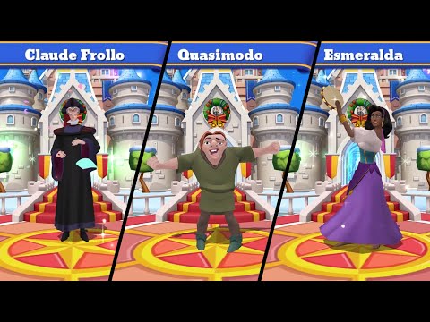 Welcome Screens THE HUNCHBACK OF NOTRE DAME CHARACTERS | Disney Magic Kingdoms