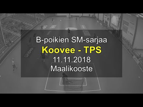 B-pojat SM-sarja 2018 / Koovee - TPS / Maalikooste