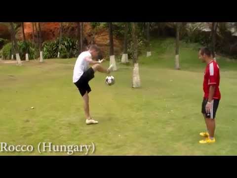 Fabian Duro and some freestylers in Salvador Brazil