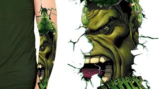 Download lagu Incredible Hulk Tattoo HENDRIC SHINIGAMI... mp3
