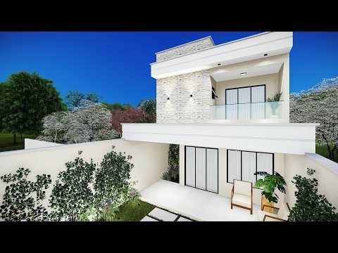 CASA DUPLEX & ÁREA DE LAZER EM AQUIRAZ - CEARÁ | ⁨@CantuariaArquiteto⁩