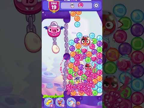 Angry Birds Dream Blast Level 144 no booster [Gameplay] optimized for smartphones [Rovio]