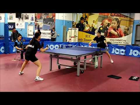 Emily Tan (2173) vs Faith Hu (2165) at 2019 National Ranking Tournament