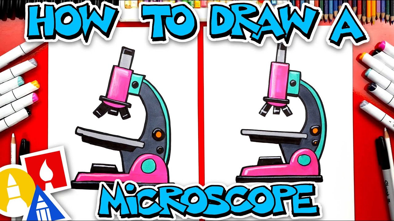 How To Draw A Microscope