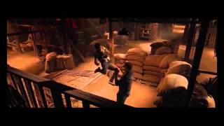Tony Jaa vs Dolph Lundgren fight .