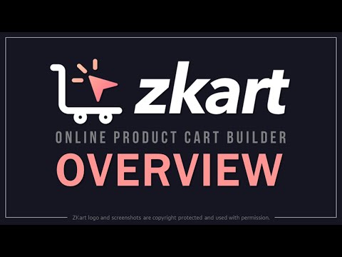 ZKart Overview & Walkthrough User Interface